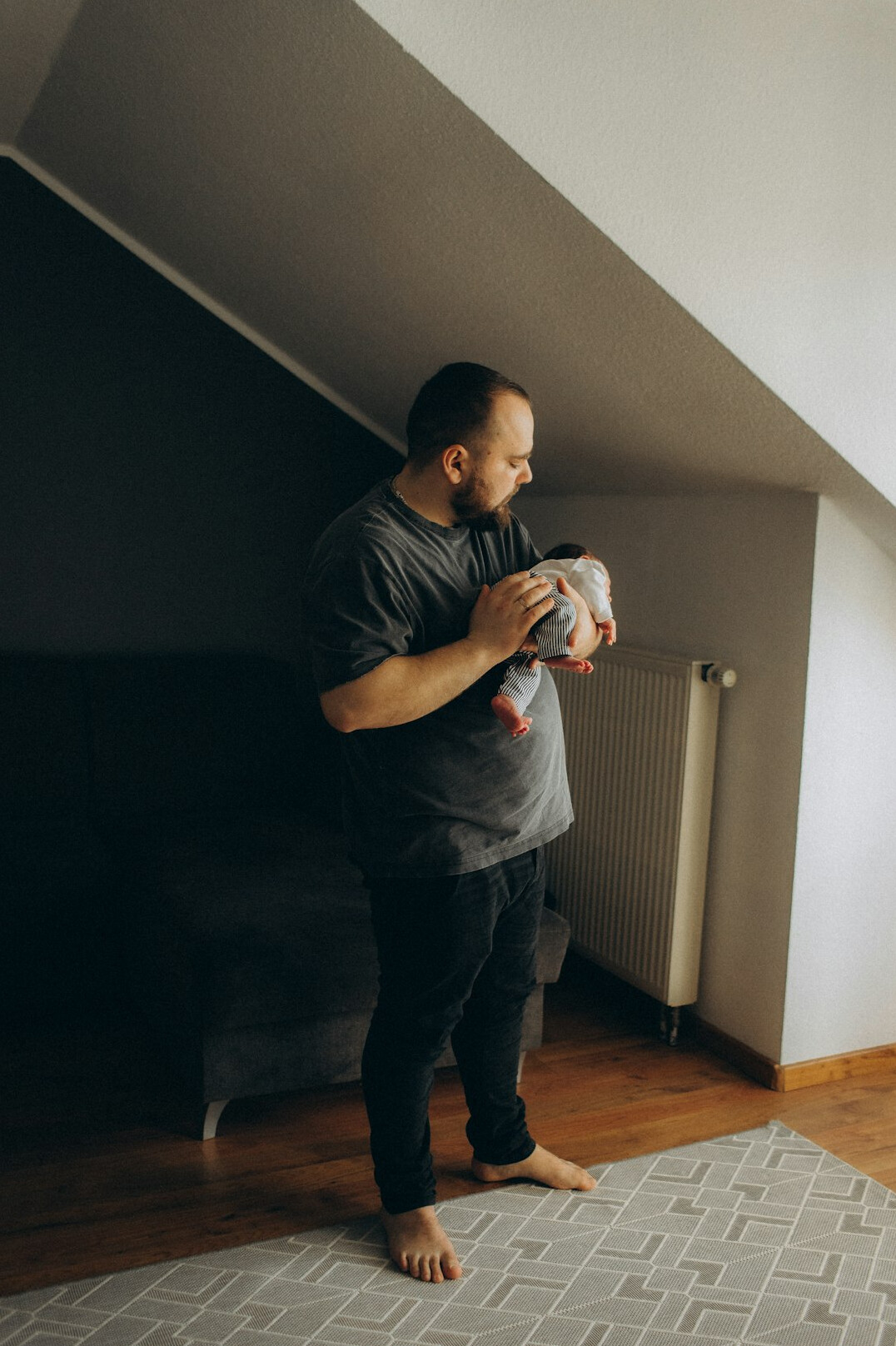 person starting new life chapter